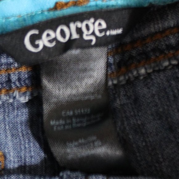 George Toddler Girl Denim Capris - Size 5 - Picture 4 of 6